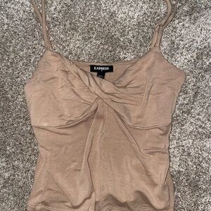 Express Women's Beige Top